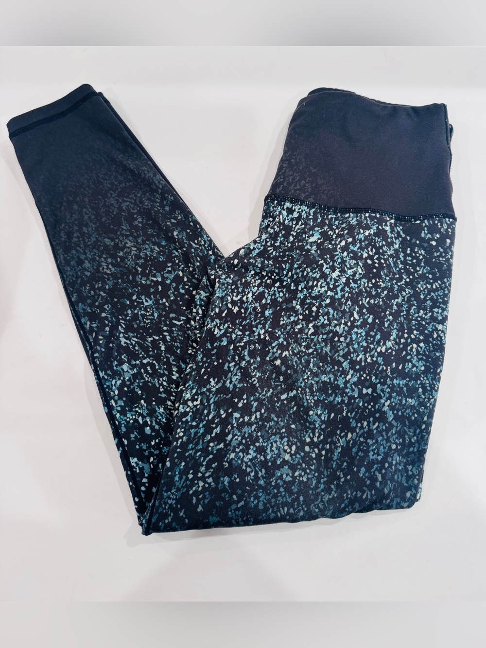 prAna Kimble Printed 7/8 High-Rise Yoga Leggings - Size Small